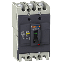 Автоматический выключатель EZC100 7,5 KA/400 В 3П/3T 45 A | код. EZC100B3045 | Schneider Electric 